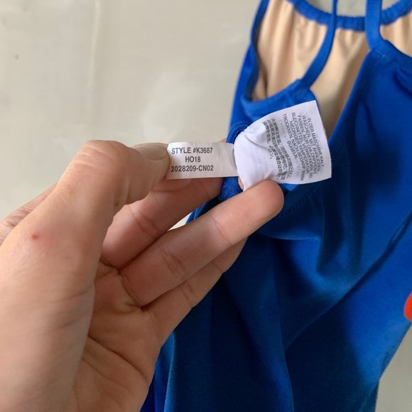 crewcuts One-Piece Rainbow Graphic Swimsuit - Picture 7 of 13